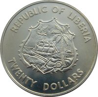 20 Dollars obverse