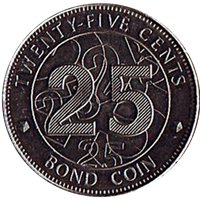 25 Cents reverse