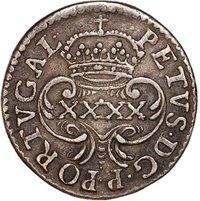 XXXX Réis "2 Vinténs" obverse