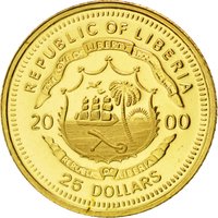 25 Dollars obverse