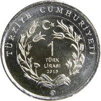 1 Lira obverse