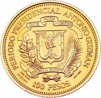 100 Pesos obverse