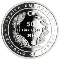 50 Lira obverse