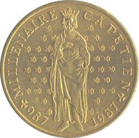 10 Francs reverse