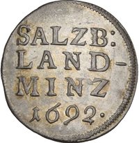 4 Kreuzer reverse