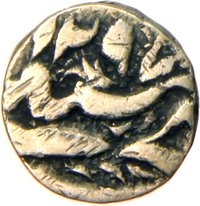 ¼ Rupee obverse
