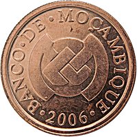 5 Centavos obverse