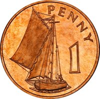 1 Penny reverse