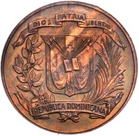 1 Centavo obverse