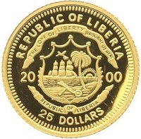 25 Dollars obverse