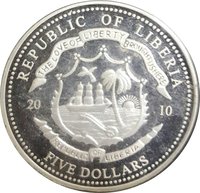 5 Dollars obverse