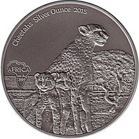 1000 Francs CFA reverse