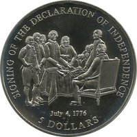 5 Dollars reverse