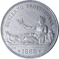 1 Peseta obverse