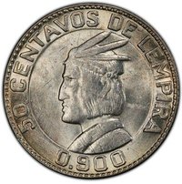 50 Centavos reverse