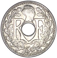 5 Centimes obverse