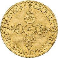 1 Gold Ecu reverse