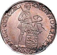 ⅛ Silver Ducat obverse