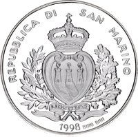 5000 Lire obverse