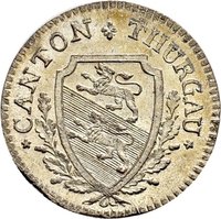 ½ Batzen obverse