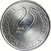 25 Escudos reverse