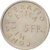 5 Francs obverse