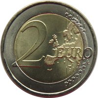 2 Euros reverse