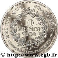 10 Francs obverse