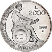 2000 Lire reverse