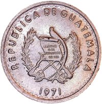 5 Centavos obverse