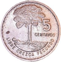 5 Centavos reverse