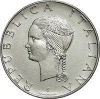 100 Lire obverse