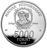 5000 Forint obverse