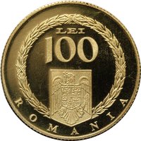 100 Lei obverse