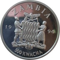 500 Kwacha obverse