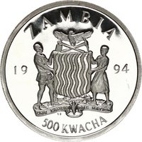 500 Kwacha obverse