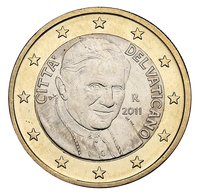 1 Euro obverse