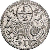 ½ Kreuzer obverse