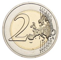 2 Euro reverse