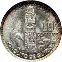 10 Centavos reverse