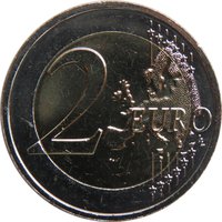 2 Euros reverse