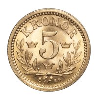 5 Kronor reverse