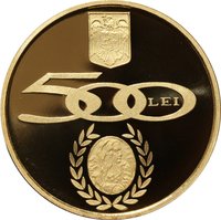 500 Lei obverse