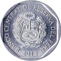 5 Centimos obverse