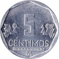 5 Centimos reverse