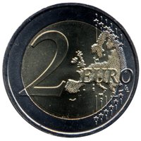 2 Euros reverse