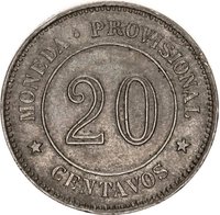 20 Centavos reverse
