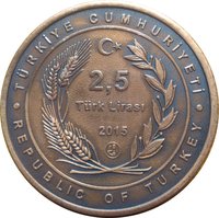 2.5 Lira obverse