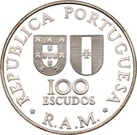 100 Escudos obverse