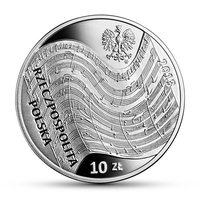 10 Zlotys obverse